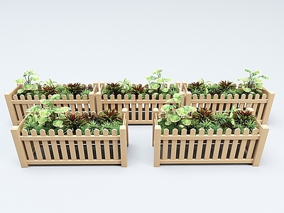 现代花箱