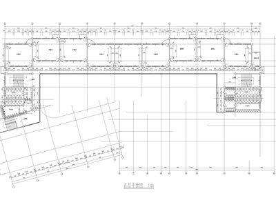 某学校教学楼扩出图 施工图