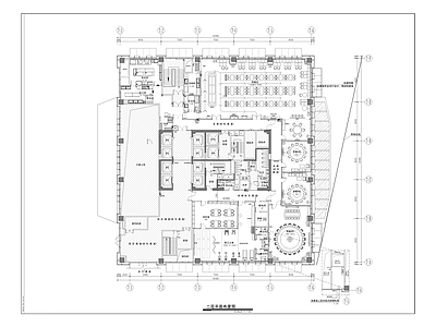 交通银行本部营业用房装修项目 施工图