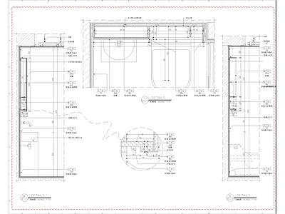 洗手台节点 施工图