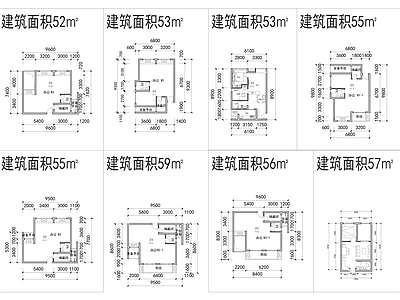 公寓室内 施工图