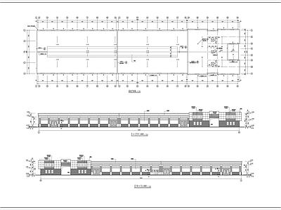 新菜市场建筑 施工图