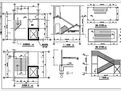 营养饼干生产车间建筑 施工图 工业建筑 产业园建筑