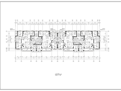 住宅区建筑 施工图