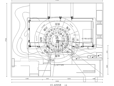 980平别墅庭院景观 施工图 效果图