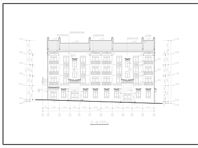 仿古建筑 施工图