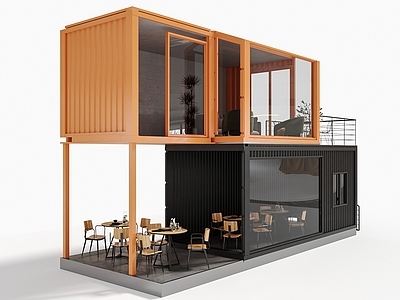 现代餐饮建筑 商业