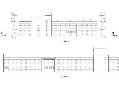 工业车间仓库厂房建筑 施工图 工业建筑 产业园建筑