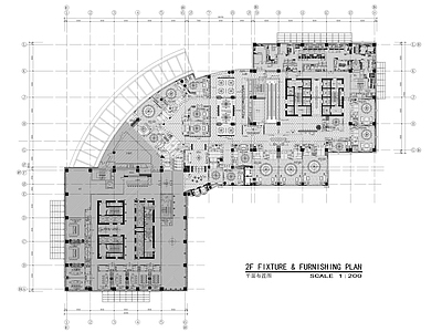 2300㎡中餐厅 餐饮空间 设计方案 施工图
