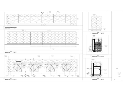 前台大样图 施工图 家具节点详图