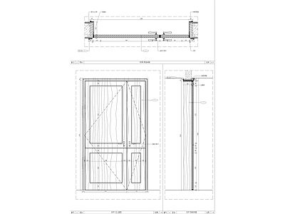 入户门节点 施工图 通用节点