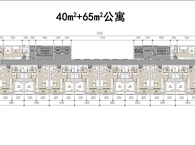 40 80公寓户型