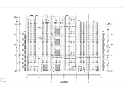 粮油储备加工中心建筑 施工图 工业建筑