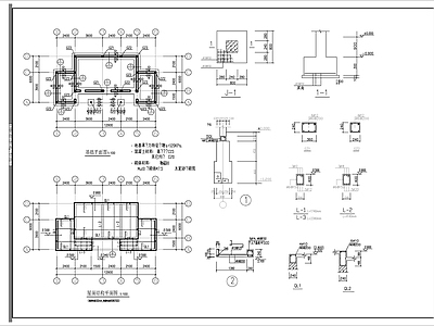 公共厕所管理房建筑 施工图