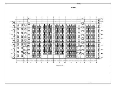 职业技术学校建筑 施工图