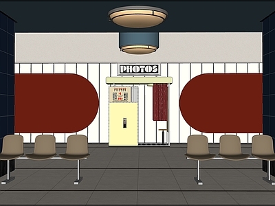 现代自助证件拍照店
