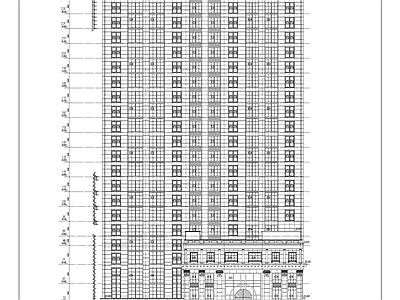 深圳龙岗新全盛酒店建筑 施工图