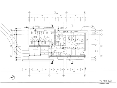 景观公厕建筑 施工图