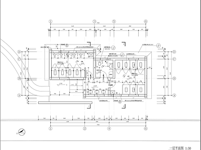 景观公厕建筑 施工图