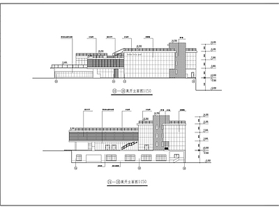 公共厕所建筑 施工图