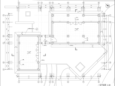 公园公共建筑 施工图