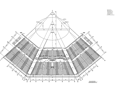 演艺中心及附属商业楼建筑 施工图