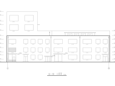 肥料厂车间工业建筑 施工图 产业园建筑