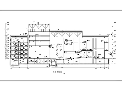 影剧院建筑 施工图 公共建筑