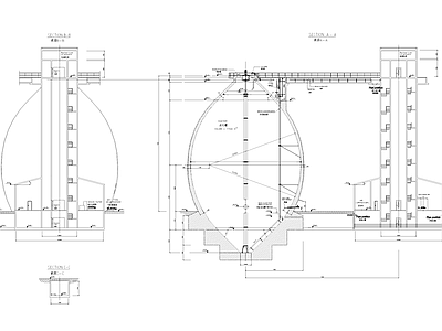 污水处理厂工业建筑 施工图