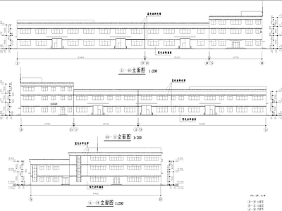 仓库车间厂房办公楼工业建筑 施工图 产业园建筑