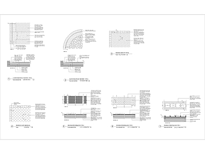 道路铺装节点详图 施工图