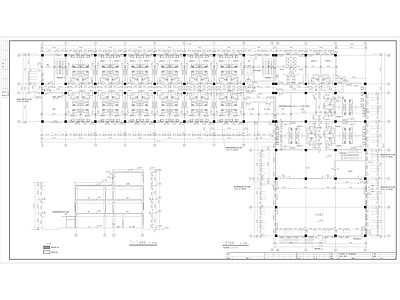 多层宿舍楼建筑 施工图