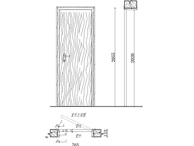 公卫门节点 施工图 通用节点