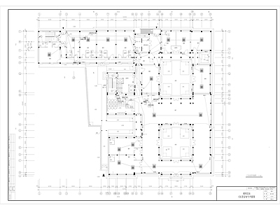 北京四合院建筑电气详图 施工图