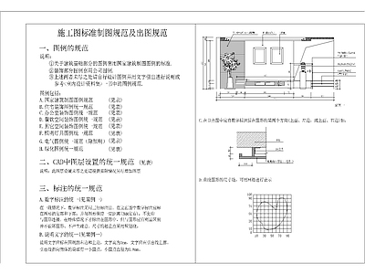 建筑装修施工图标准制图规范要求