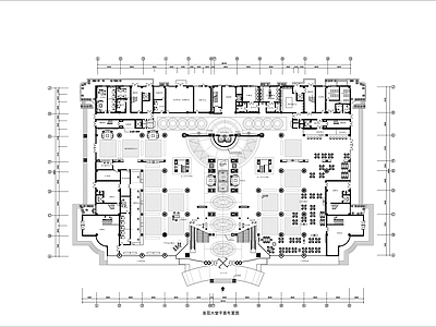 国际大酒店建筑 施工图