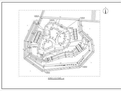 景观轮滑活动场地景观 施工图 游乐园