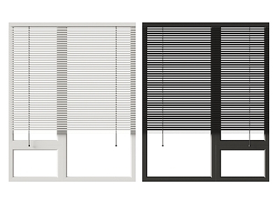 现代百叶帘 户