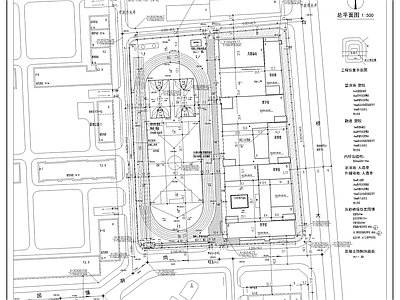 中学建筑 施工图