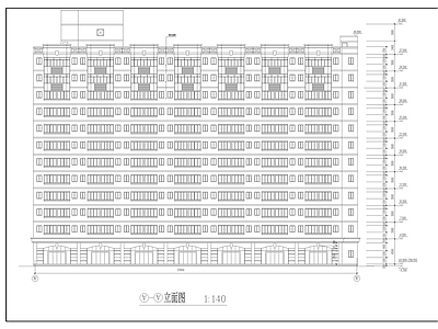 重庆中学教学楼建筑 施工图