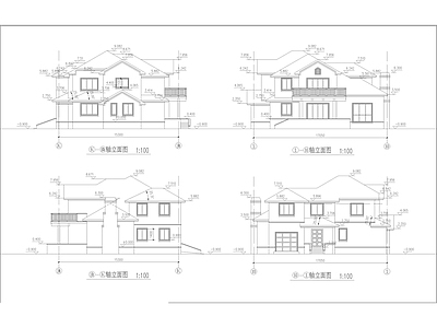 农村自建房建筑 施工图