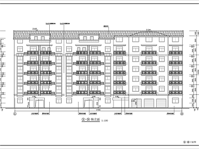 小高层住宅建筑 施工图