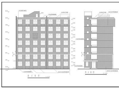 大学学生宿舍建筑 施工图