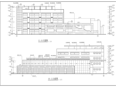 高校建筑 施工图