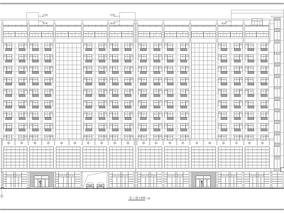 十三层商业综合体建筑 施工图