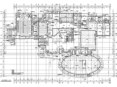 某图书馆建筑 施工图