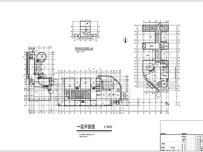 某县四层图书档案馆建筑设计 施工图