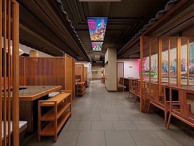 新中式火锅店