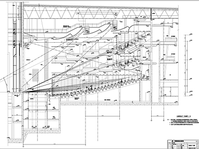 福建剧院建筑 施工图 公共建筑