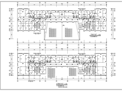 办公楼建筑电气详图 施工图